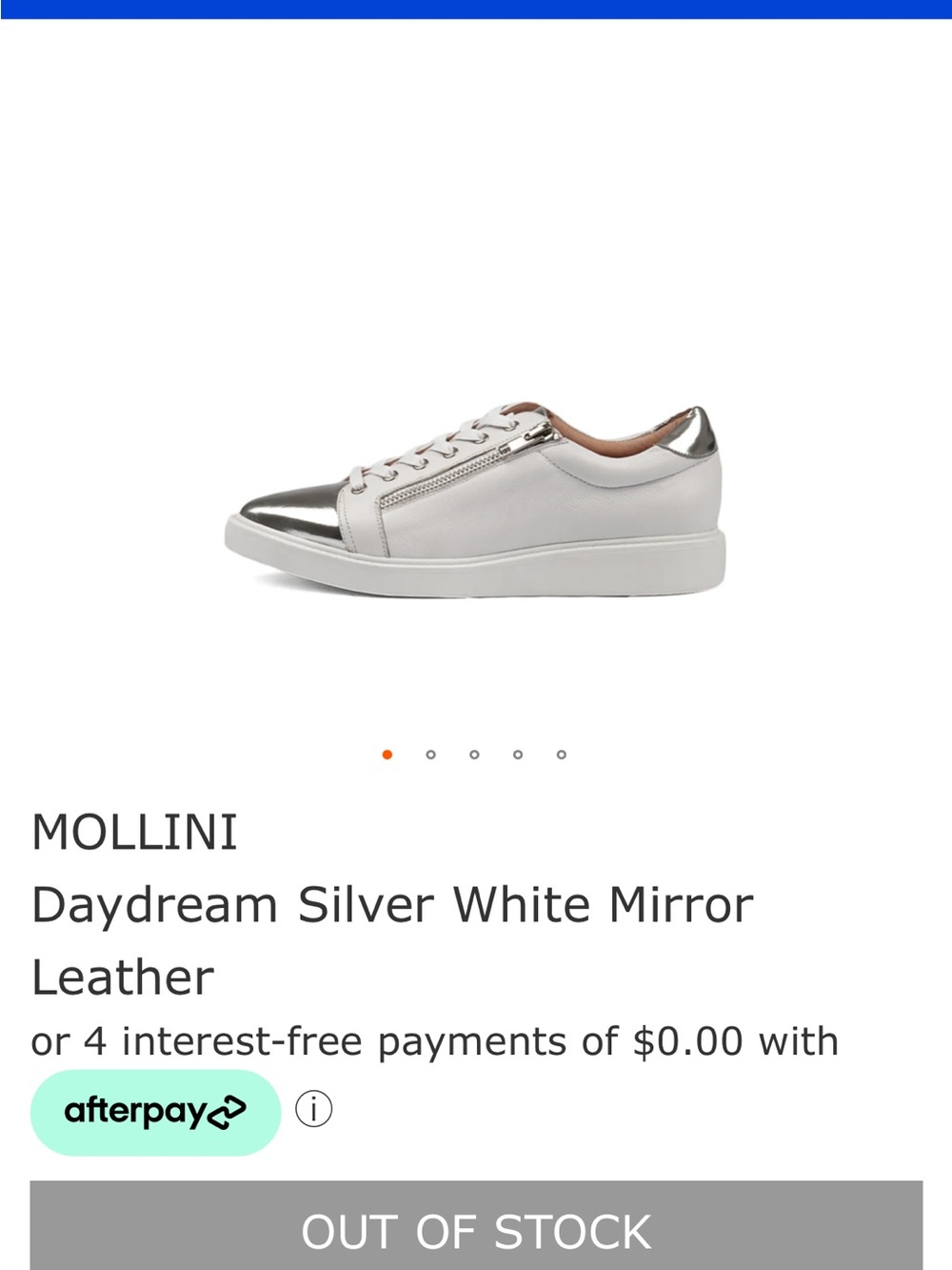 MOLLINI
Daydream Silver White Mirror
Leather